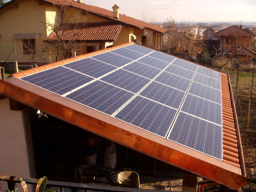 Instalaci N De Paneles Solares Sobre P Rgolas Mejorsolar Com