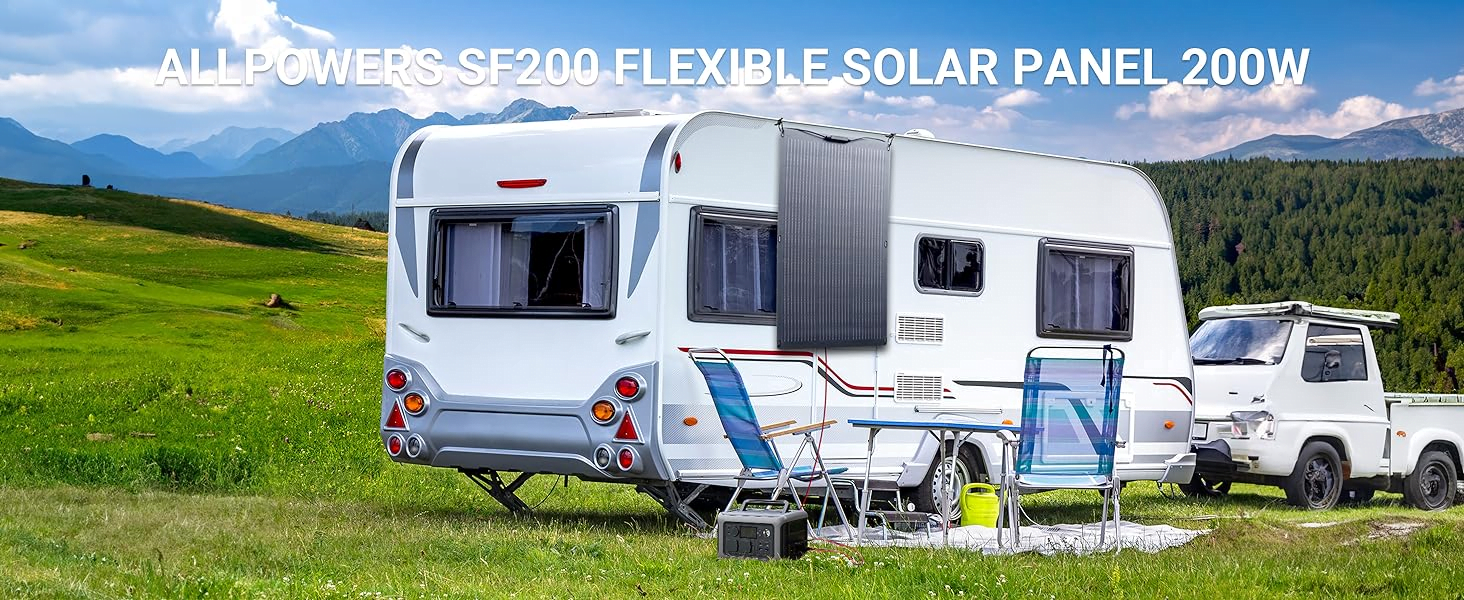 Revisión del Panel Solar Allpowers SF200: Energía Solar Plegable de Alta Eficiencia