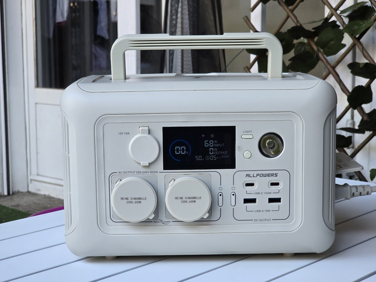 AllPowers R600: Cómo activar el modo UPS